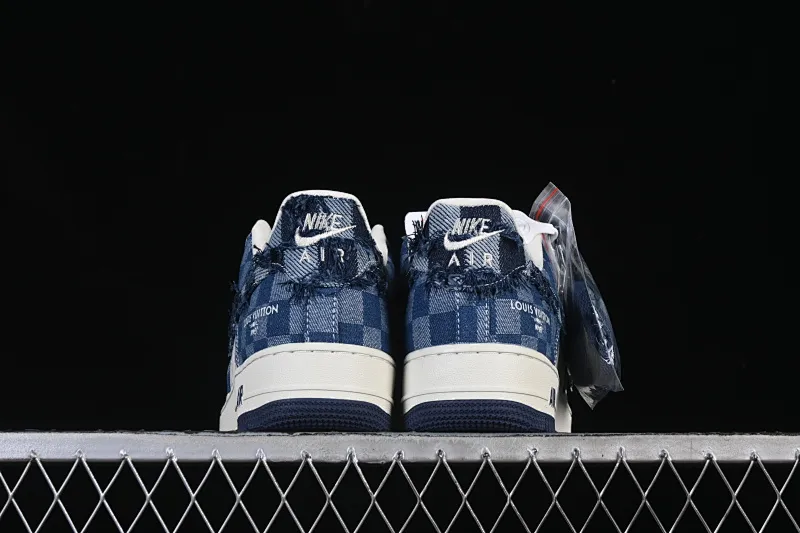 All categories Nk Air Force 1 Air Force series Nk Air Force 1 Low Air Force low-top Nike Air Force 1'07 Low joint white navy blue Air Force 1 low-top casual sneakers YF9511-816
